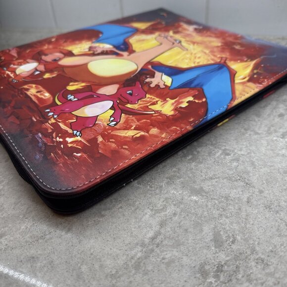 Trading Card Binder Albums Zipper Book Card Holder Card Folder For Pokemon Cards - Picture 3 of 7